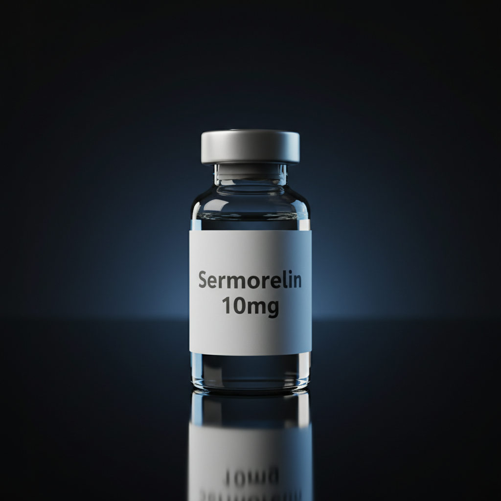 Sermorelin peptide vial