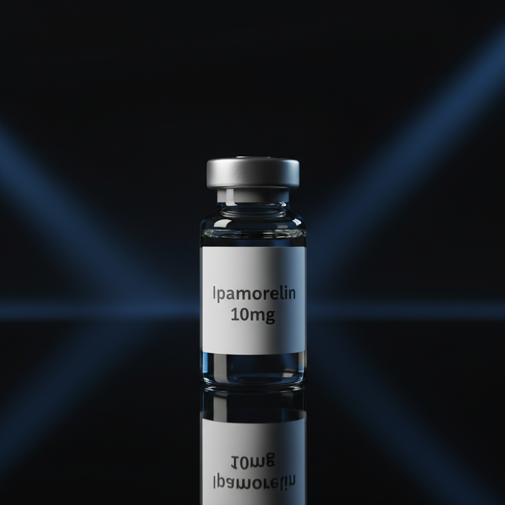 Ipamorelin peptide vial